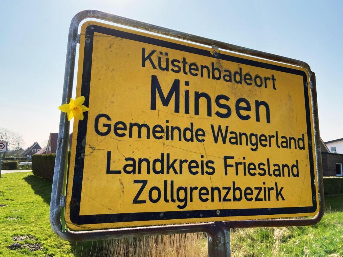 Ferien Im Wangerland Ferienwohnung Insel Minsen Schillig Hund Pool Sauna Kültér fotó